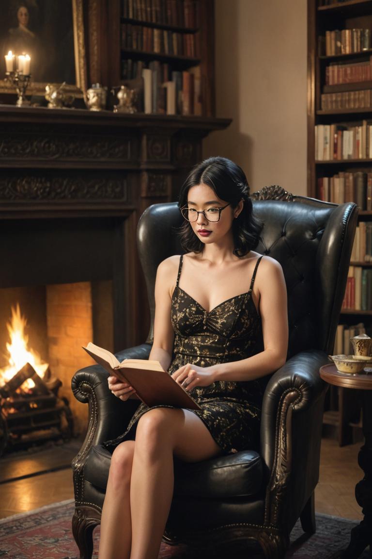 Photify AI prompt preview for Cute Bookworms pack - 240 - 2025-04-30T01:34:34.615Z