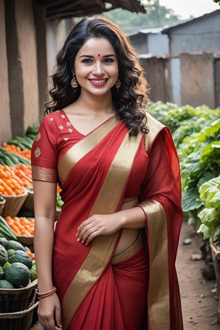 Photify AI prompt preview for Indian Saree Look pack - 240 - 2025-04-30T17:04:46.241Z