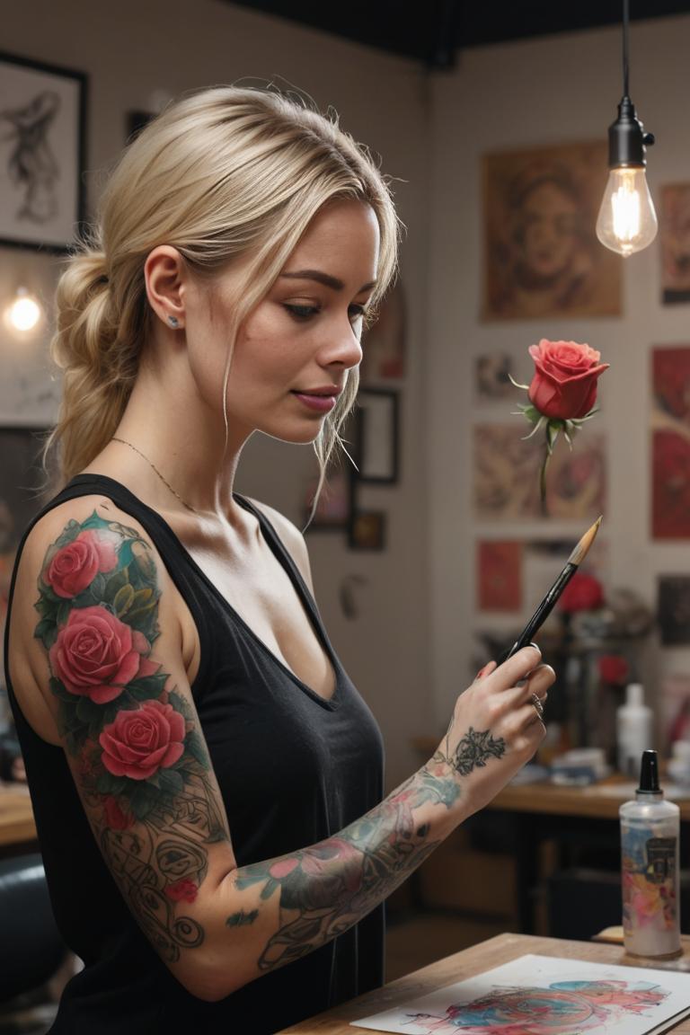 Photify AI prompt preview for Rose & Thorns pack - 240 - 2025-11-08T23:18:42.135Z