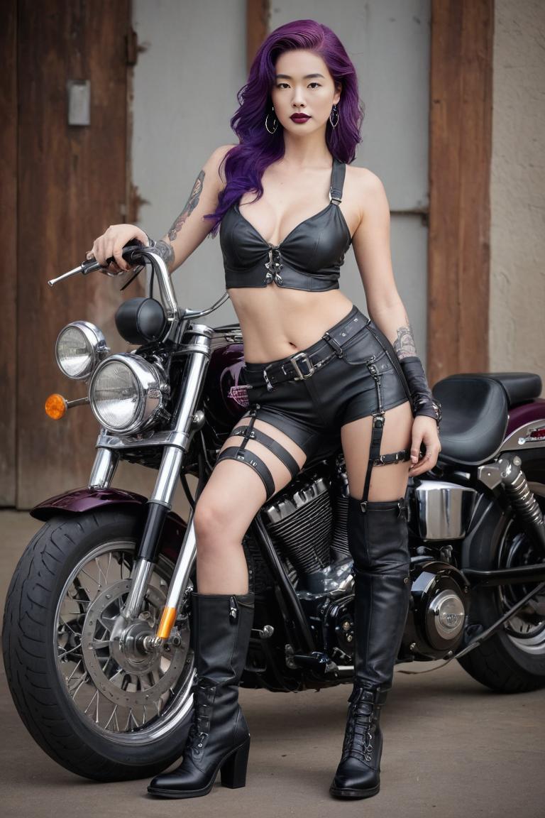 Photify AI prompt preview for Ladies Of Harley pack - 240 - 2025-05-09T04:55:30.113Z