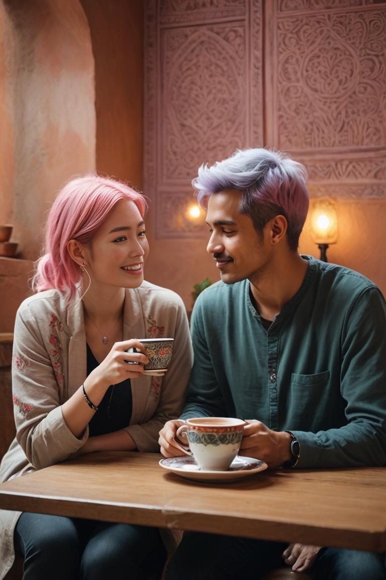 Photify AI prompt preview for Date Night In India pack - 240 - 2025-04-20T16:10:08.909Z
