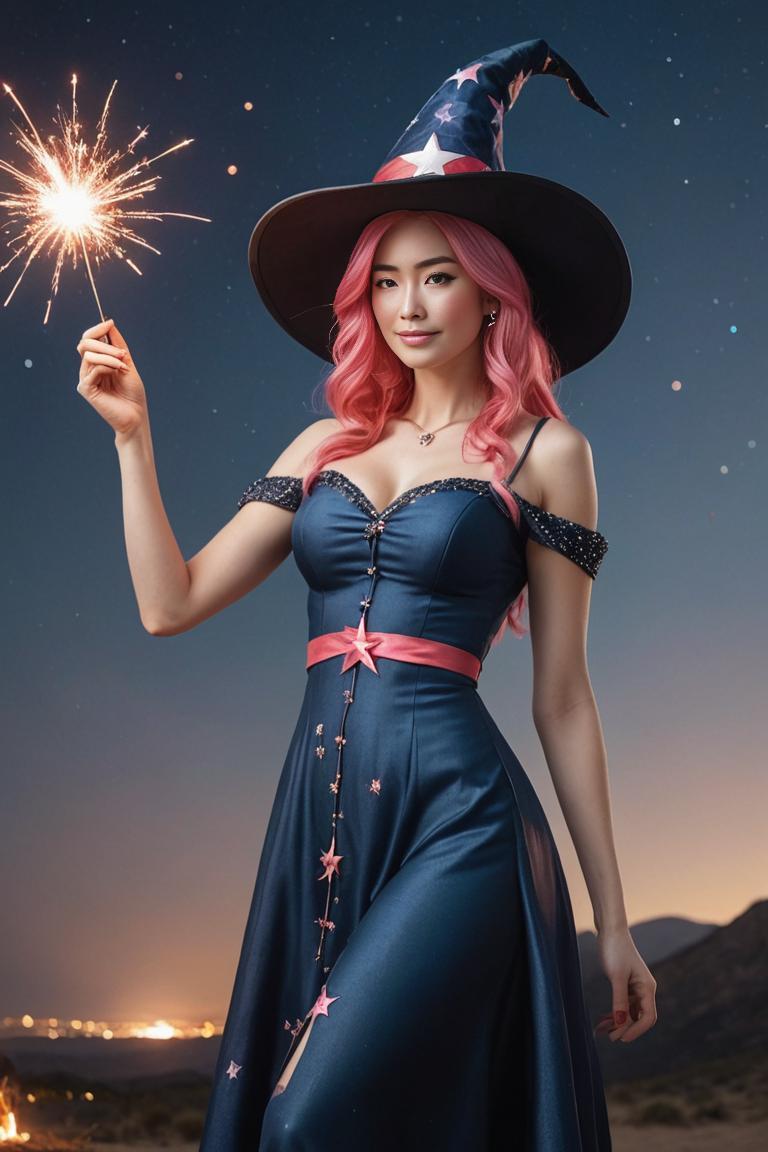 Photify AI prompt preview for Witchy 4th Of July pack - 240 - 2025-08-01T09:06:45.055Z