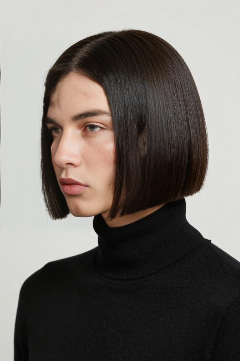 Photify AI prompt preview for Bob Cut Styles pack - 240 - 2026-04-05T07:29:08.076Z