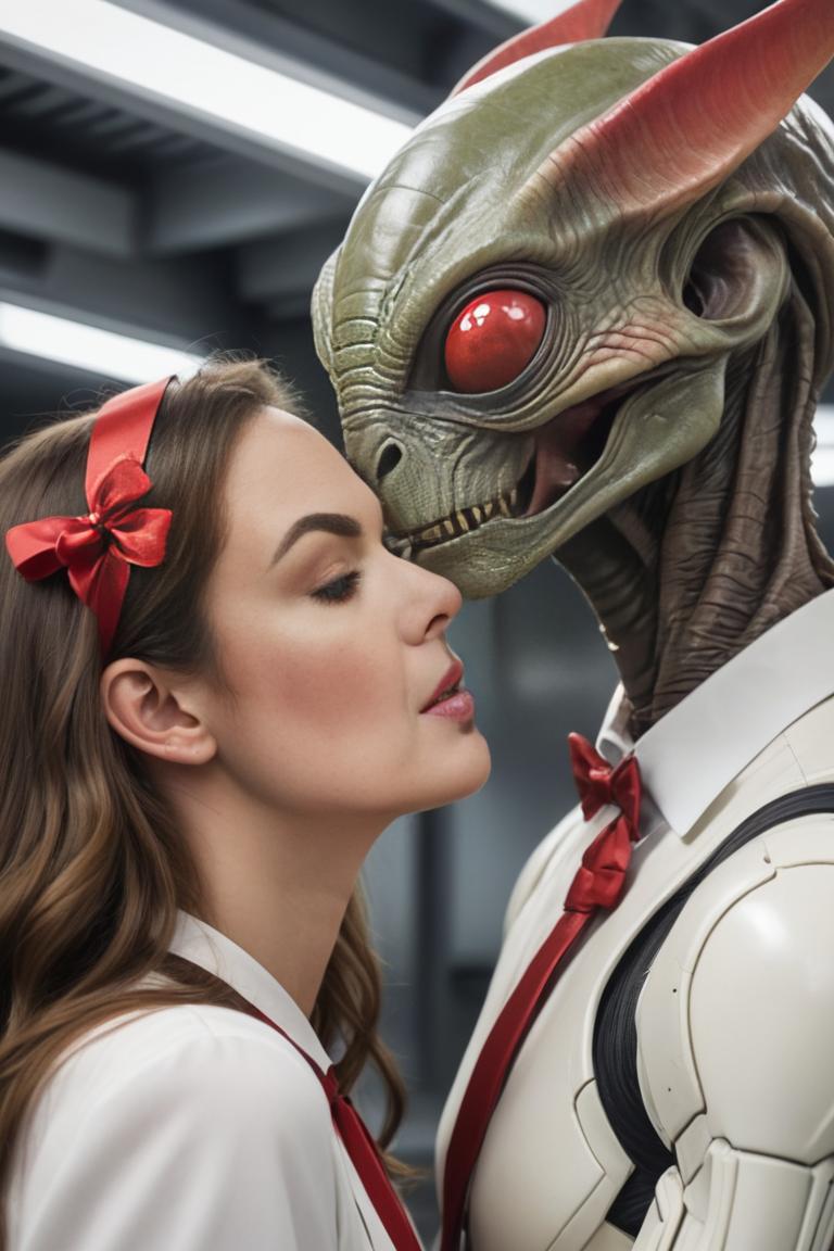 Photify AI prompt preview for Couple Alien pack - 240 - 2025-05-09T04:55:30.434Z