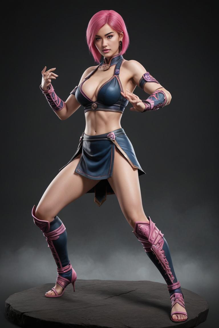 Photify AI prompt preview for Mortal Kombat (female) pack - 240 - 2025-04-30T16:27:06.572Z
