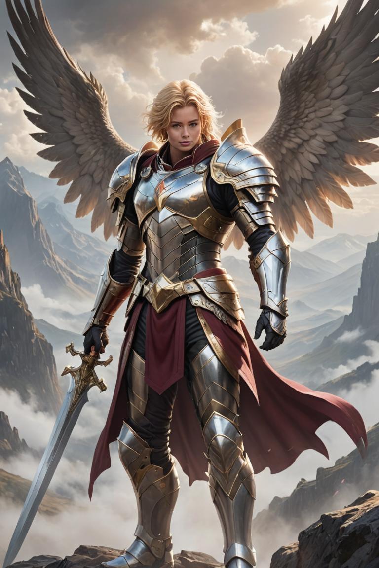 Photify AI prompt preview for Heavenly Defender pack - 240 - 2025-05-31T00:09:04.780Z