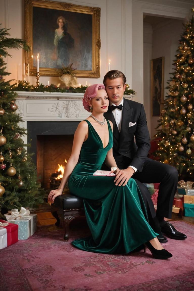 Photify AI prompt preview for Luxurious Christmas For Couples. pack - 240 - 2025-04-26T20:37:29.285Z