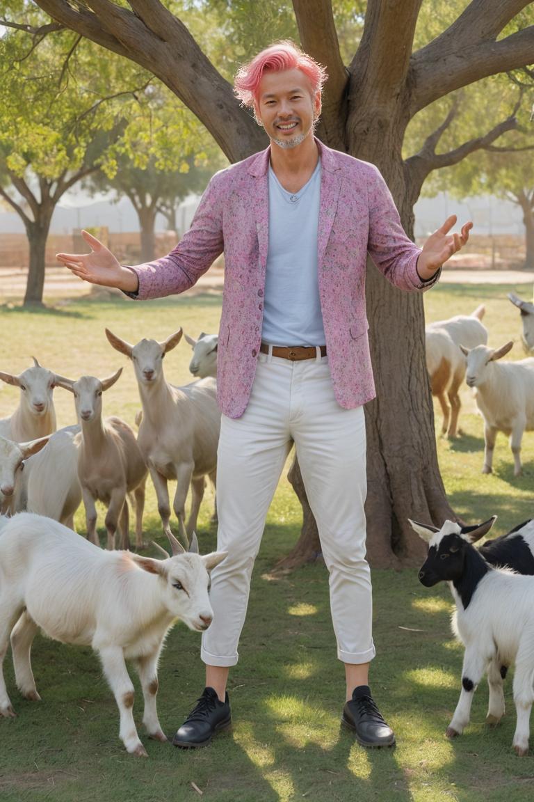 Photify AI prompt preview for Goat Yoga Fun pack - 240 - 2025-06-21T11:08:46.556Z