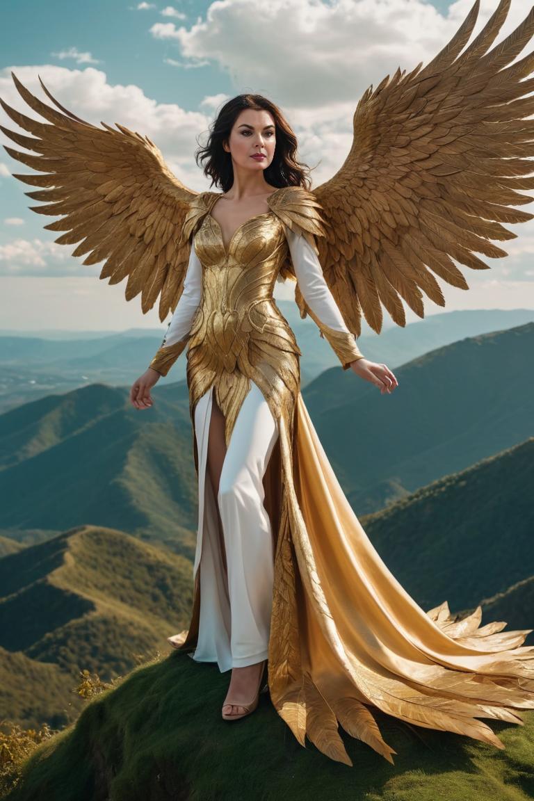 Photify AI prompt preview for Woman Golden Phoenix pack - 240 - 2025-05-09T08:34:57.804Z