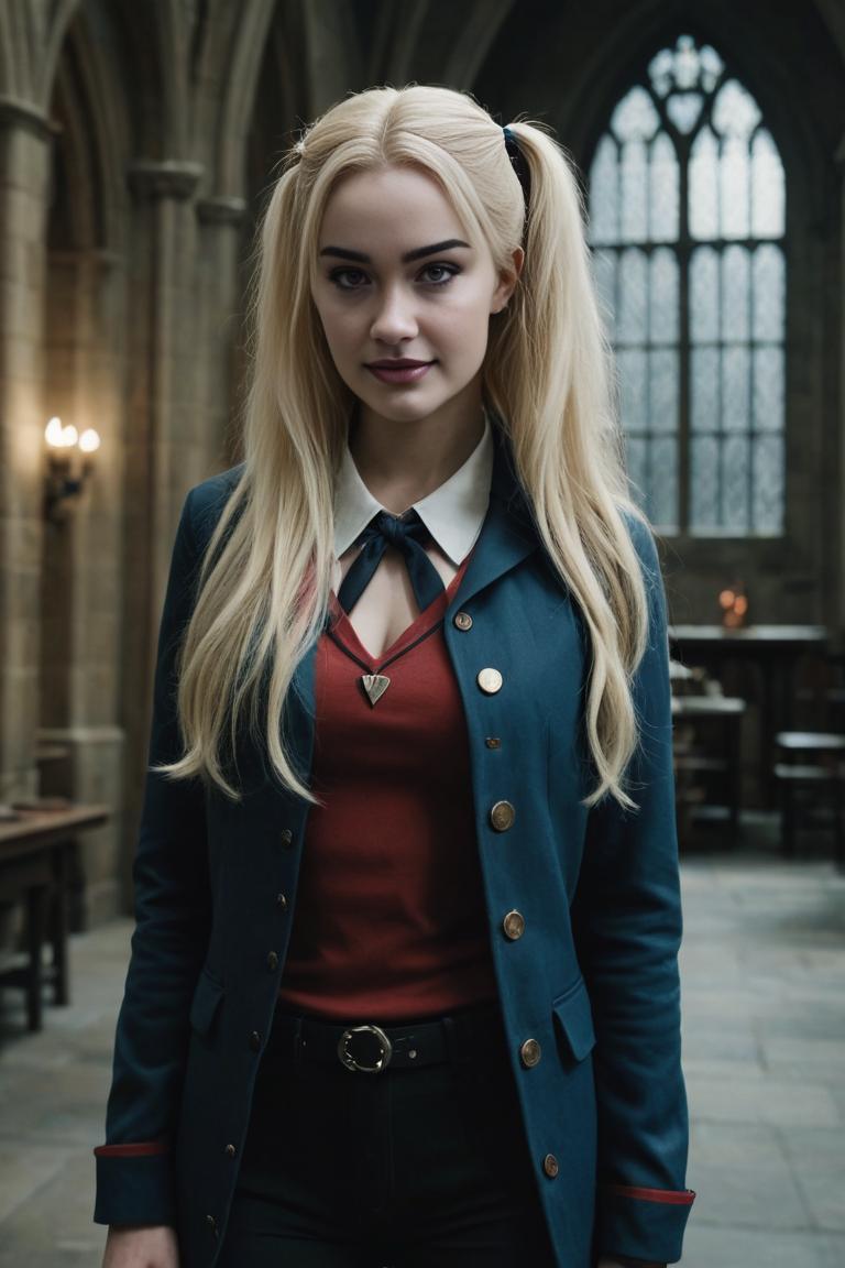 Photify AI prompt preview for Harley Quinn In Hogwarts pack - 240 - 2025-07-13T08:35:50.914Z