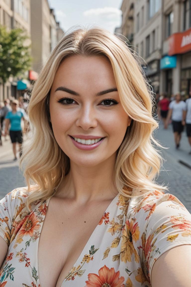 Photify AI prompt preview for Curvy Female Selfie pack - 240 - 2025-04-24T01:01:53.666Z