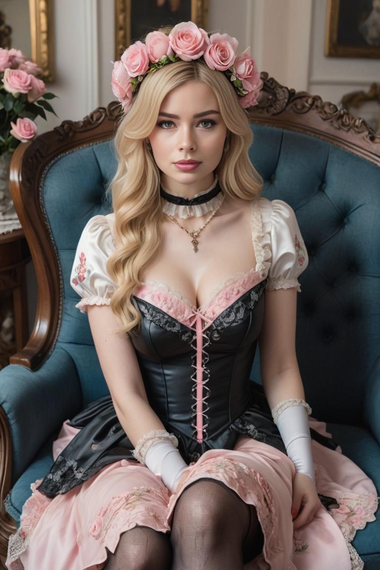 Photify AI prompt preview for Lolita Doll Latex Fantasy pack - 240 - 2025-05-31T00:12:12.108Z