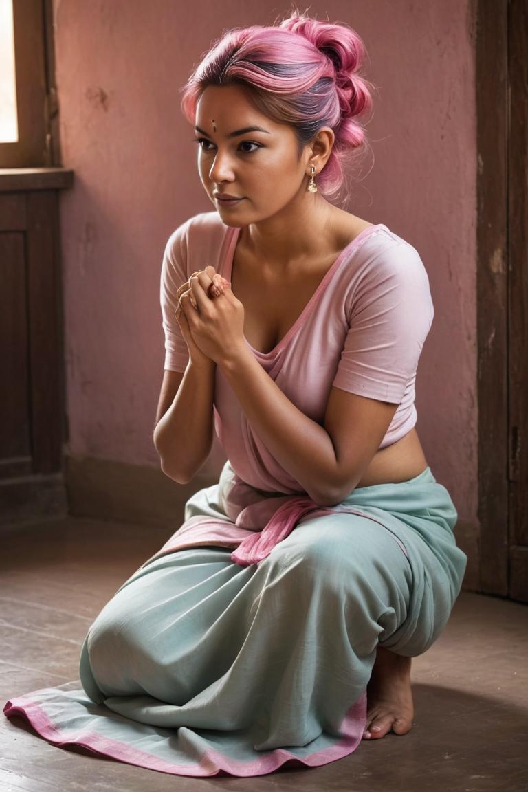 Photify AI prompt preview for House Chores In Saree pack - 240 - 2025-04-30T16:57:42.882Z