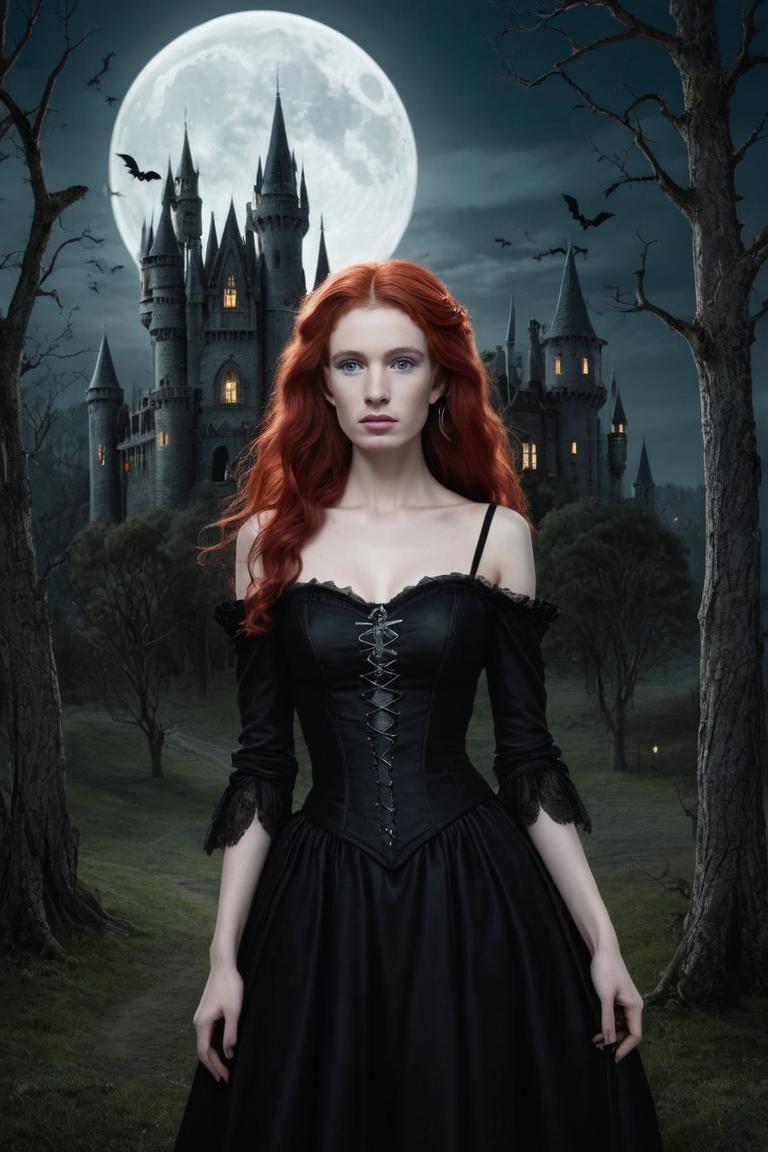 Photify AI prompt preview for Gothic Night Tim Burton Style pack - 240 - 2025-04-27T05:59:05.508Z