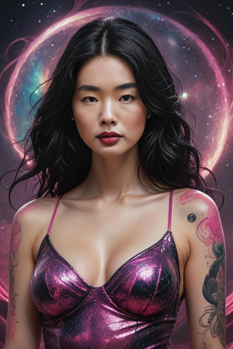 Photify AI prompt preview for Cosmic Comic Mermaid pack - 240 - 2025-10-06T06:36:32.657Z