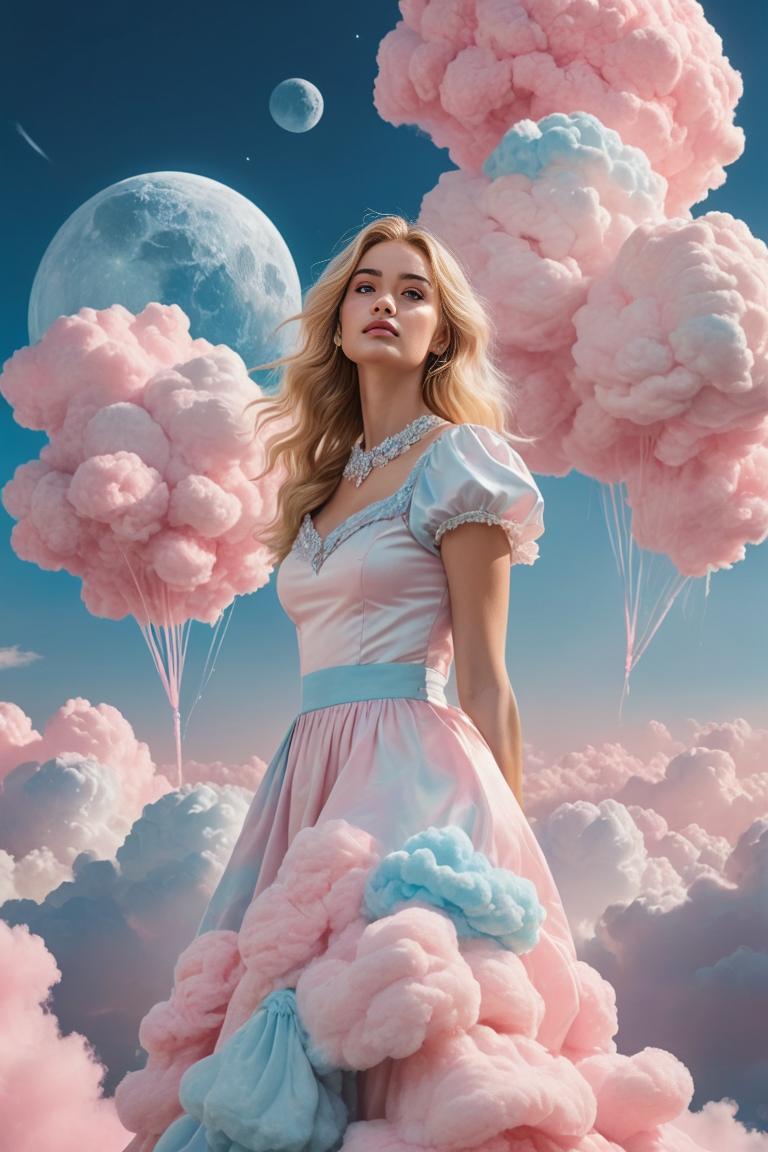 Photify AI prompt preview for Cotton Candy Dreams pack - 240 - 2025-04-30T22:39:31.169Z