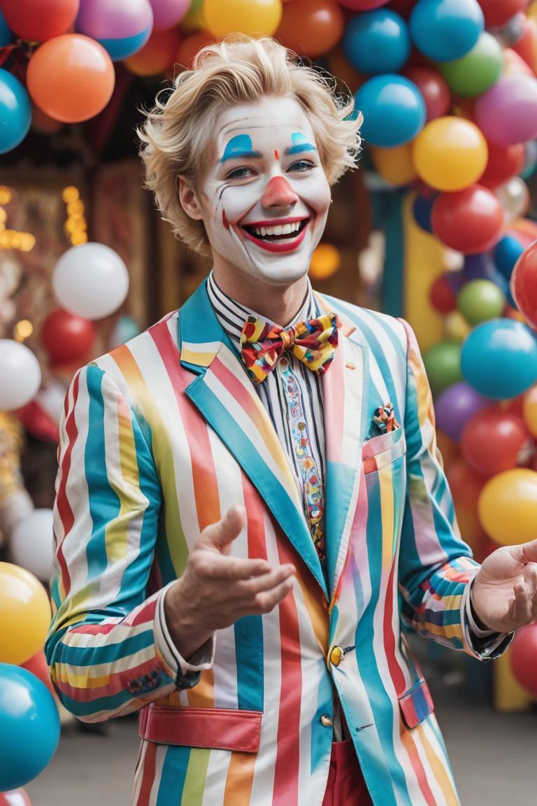 Photify AI prompt preview for Clown Vibes pack - 240 - 2025-07-01T16:51:39.136Z