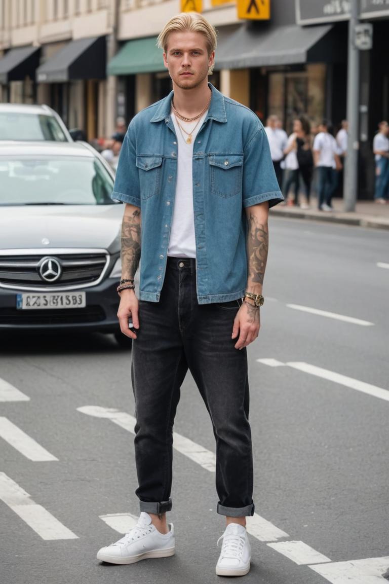 Photify AI prompt preview for Street Style Shots pack - 240 - 2025-06-29T18:30:42.472Z