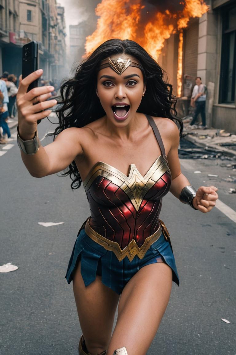 Photify AI prompt preview for Wonder Woman Confused pack - 240 - 2025-04-28T09:18:03.949Z