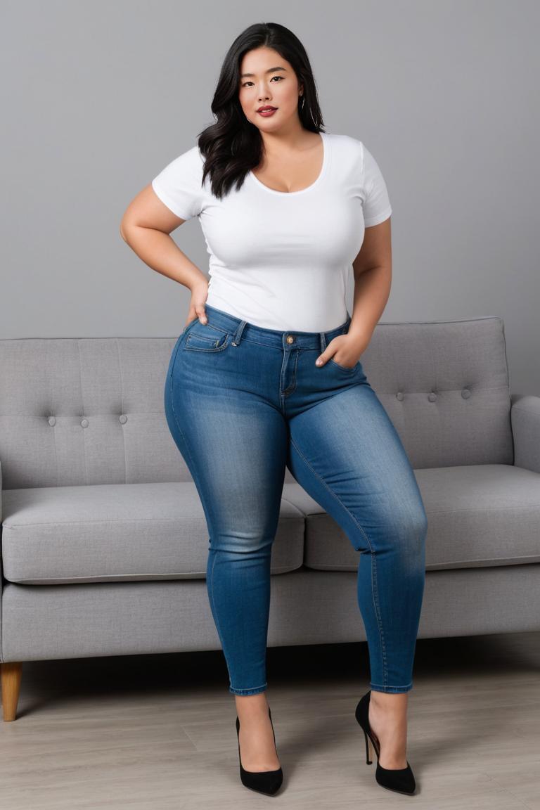 Photify AI prompt preview for Jeans Plus Size pack - 240 - 2025-04-26T20:39:30.181Z