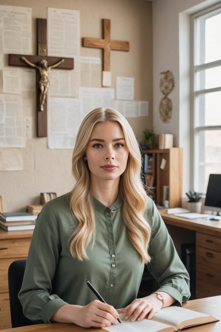 Photify AI prompt preview for Modern Christian Office pack - 240 - 2025-06-06T17:31:11.593Z