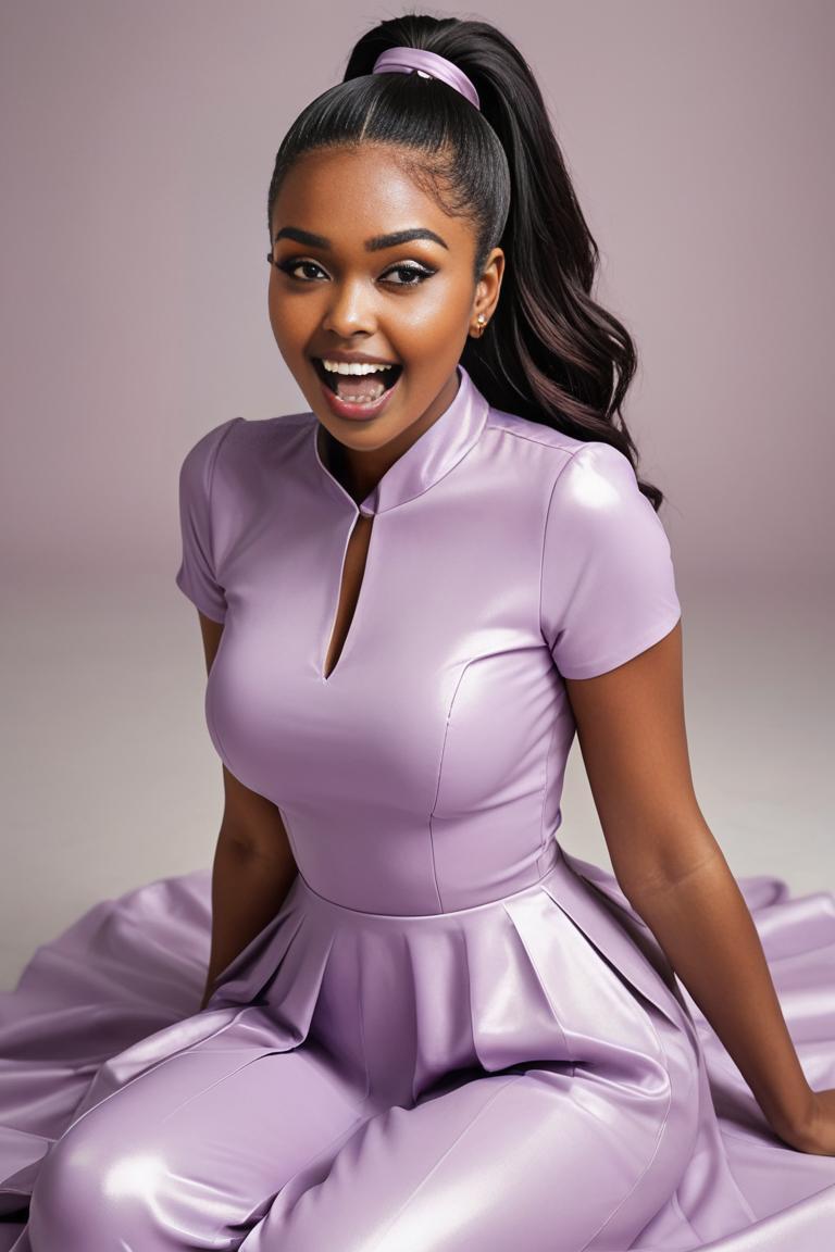 Photify AI prompt preview for Woman In Purple Dres Confused pack - 240 - 2025-04-19T01:35:21.994Z