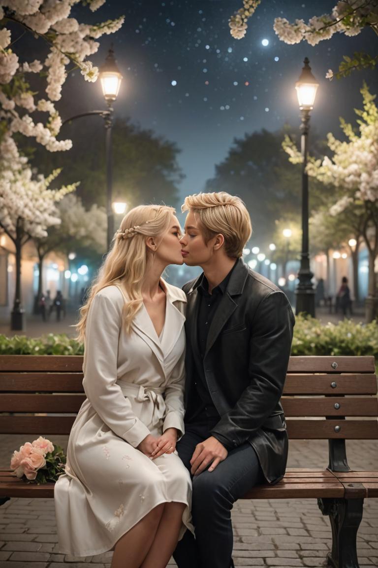 Photify AI prompt preview for Kissing Couple pack - 240 - 2025-07-06T22:47:09.471Z