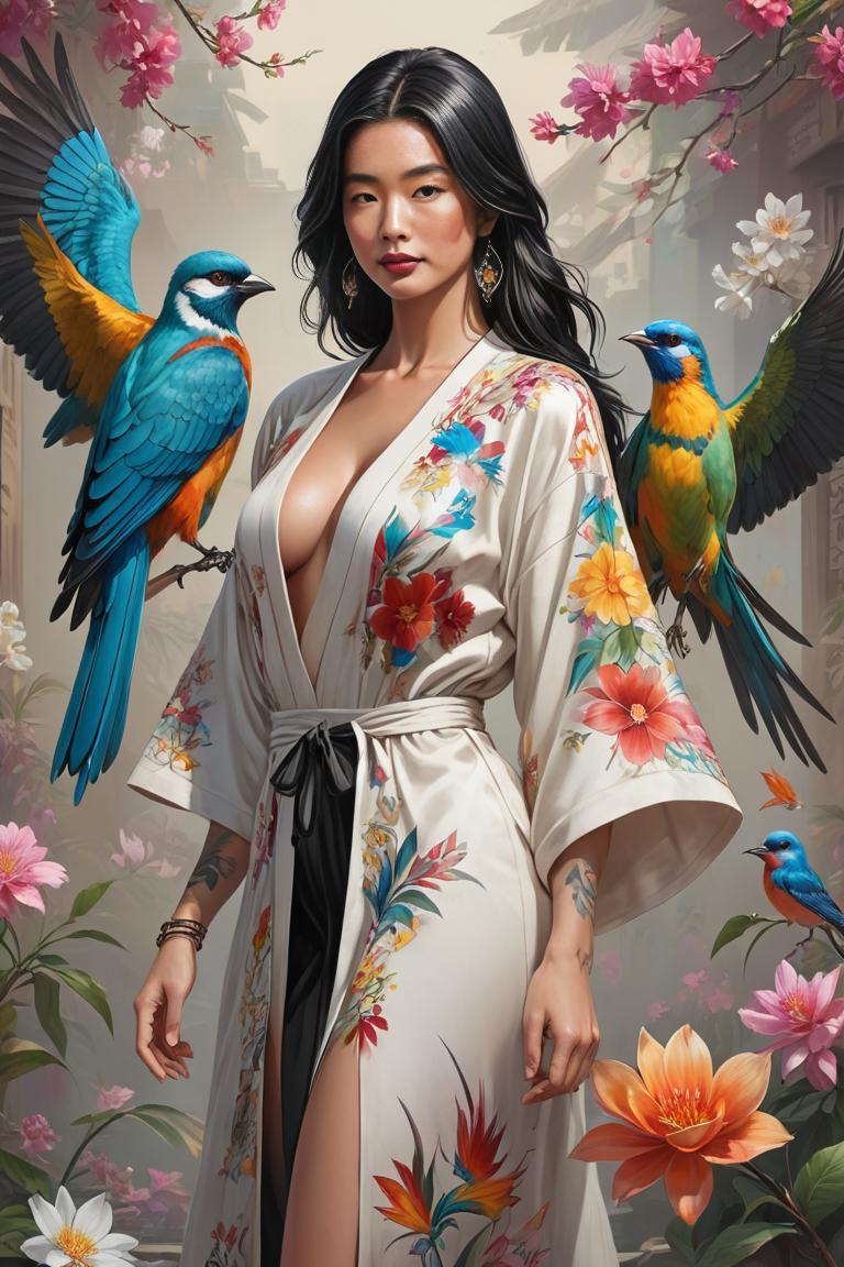 Photify AI prompt preview for (gta) Samurai Seduction pack - 240 - 2025-05-31T00:22:20.392Z