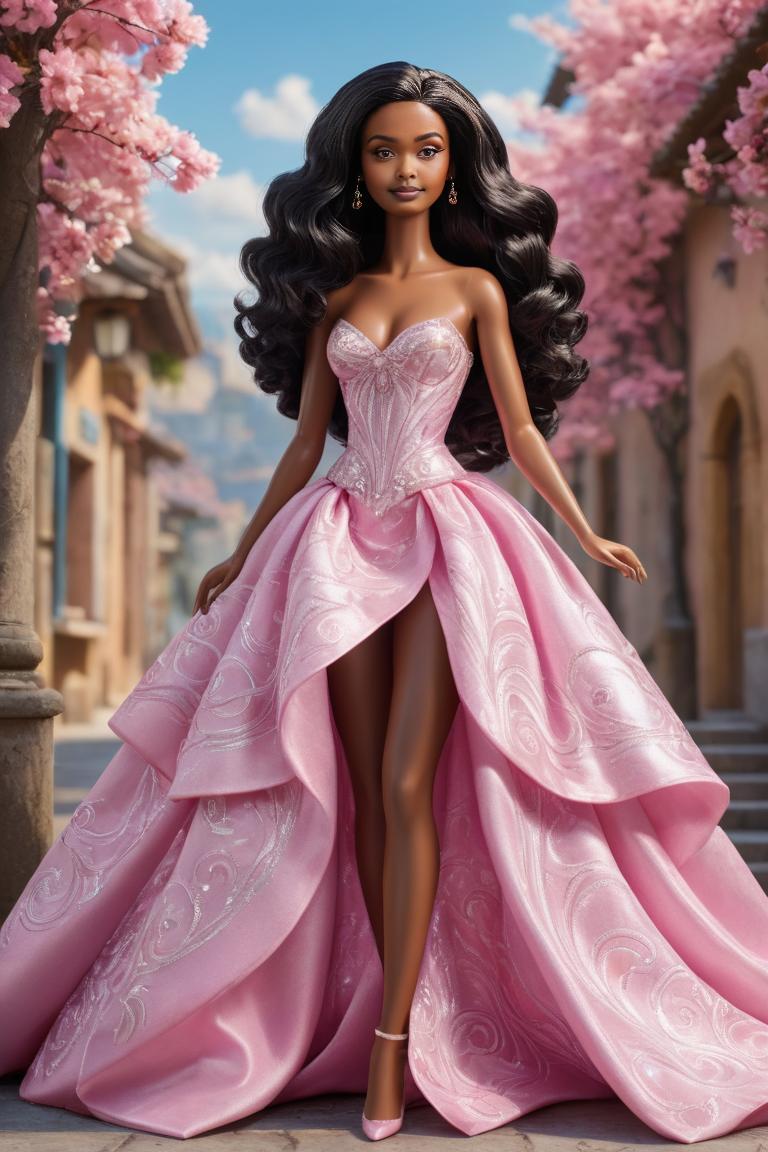 Photify AI prompt preview for Cute Barbie Doll pack - 240 - 2025-05-09T08:17:51.398Z