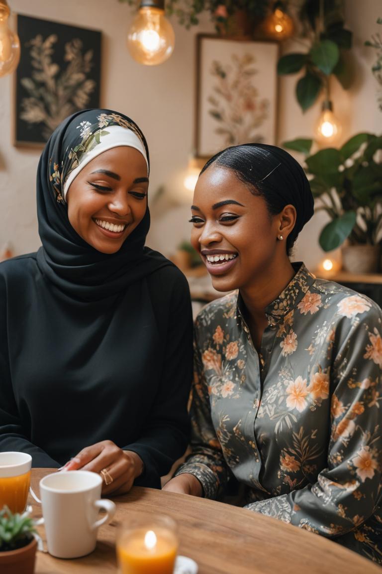 Photify AI prompt preview for Hijab Romance pack - 240 - 2025-05-09T05:22:50.193Z
