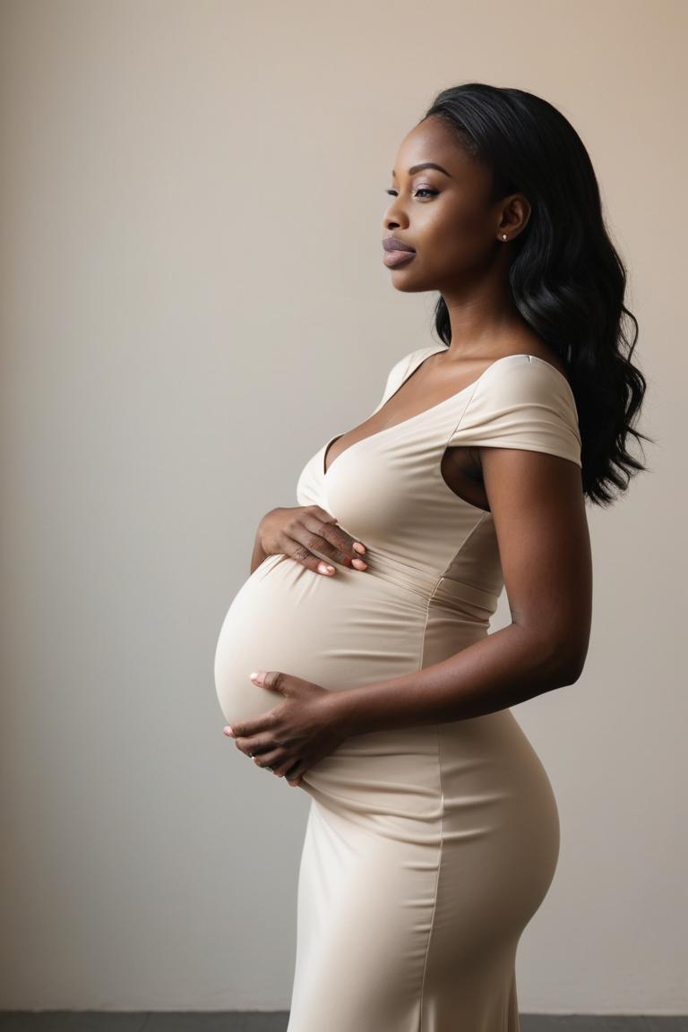 Photify AI prompt preview for Pregnancy Portrait pack - 240 - 2025-04-21T10:39:00.284Z