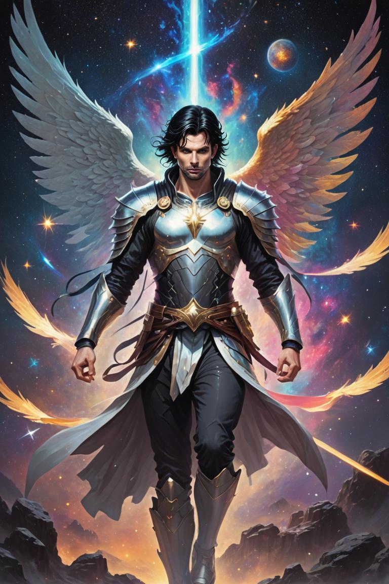 Photify AI prompt preview for Cosmic Angel pack - 240 - 2025-05-13T09:05:37.891Z