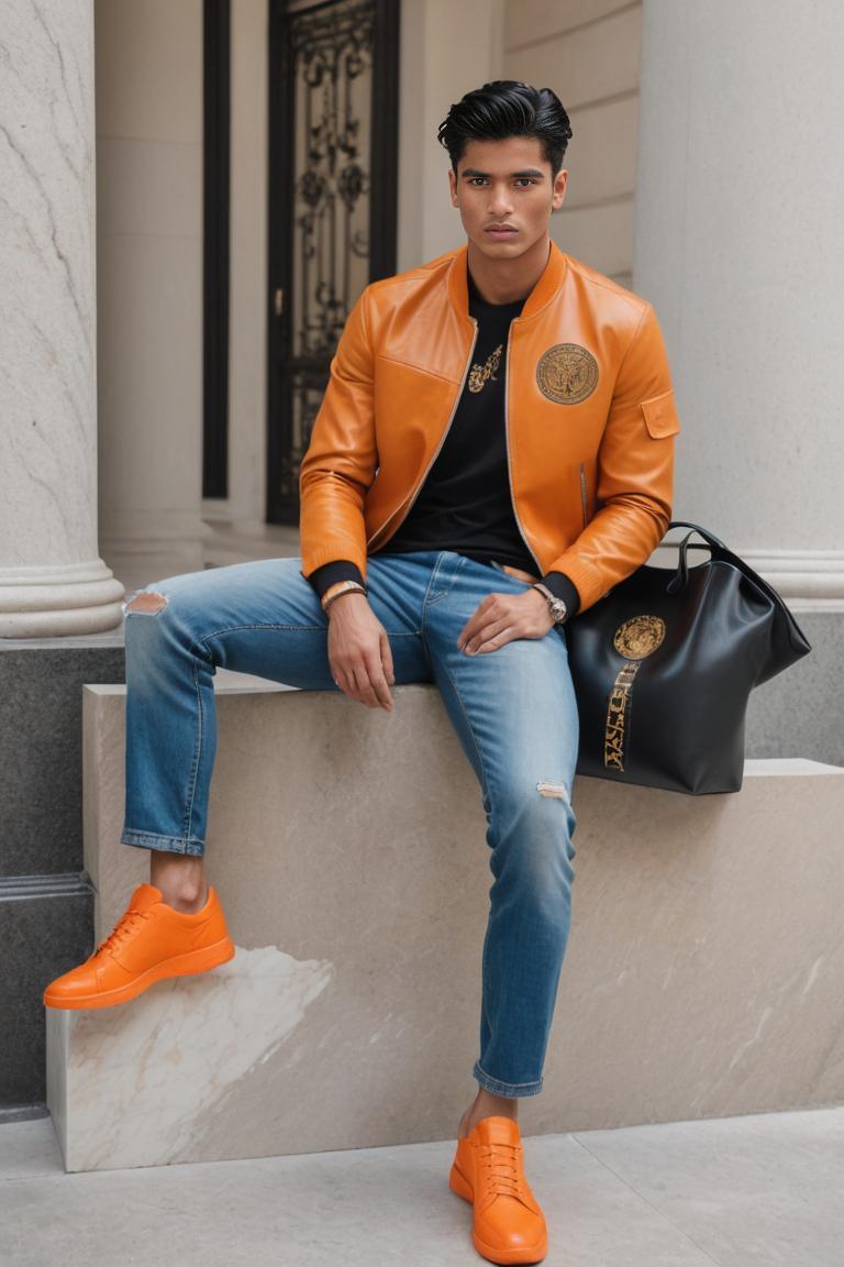 Photify AI prompt preview for Versace Vibes pack - 240 - 2025-04-19T02:39:43.751Z