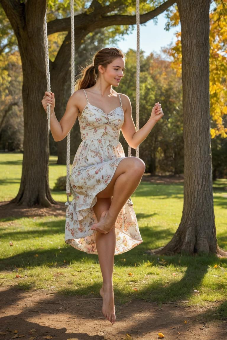 Photify AI prompt preview for Swinging In Sundress pack - 240 - 2025-05-30T23:37:42.204Z