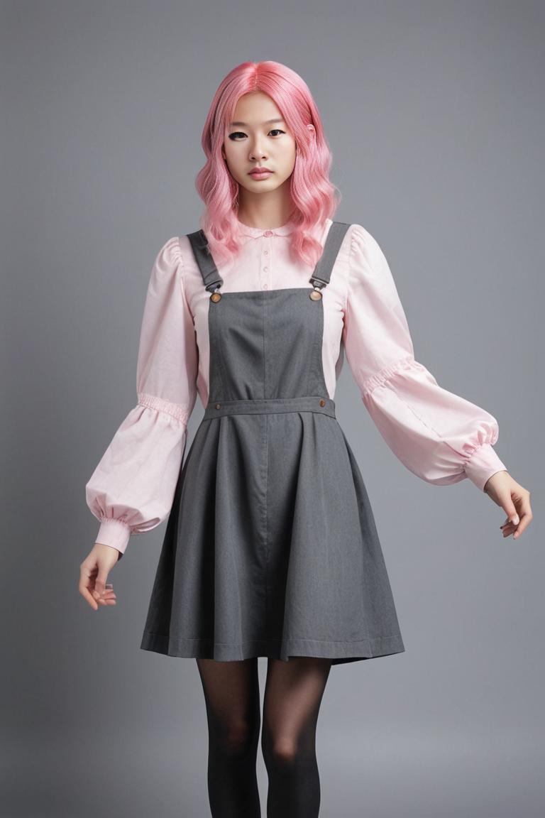 Photify AI prompt preview for Balloon Sleeve Hand Frock pack - 240 - 2025-04-24T17:18:26.965Z