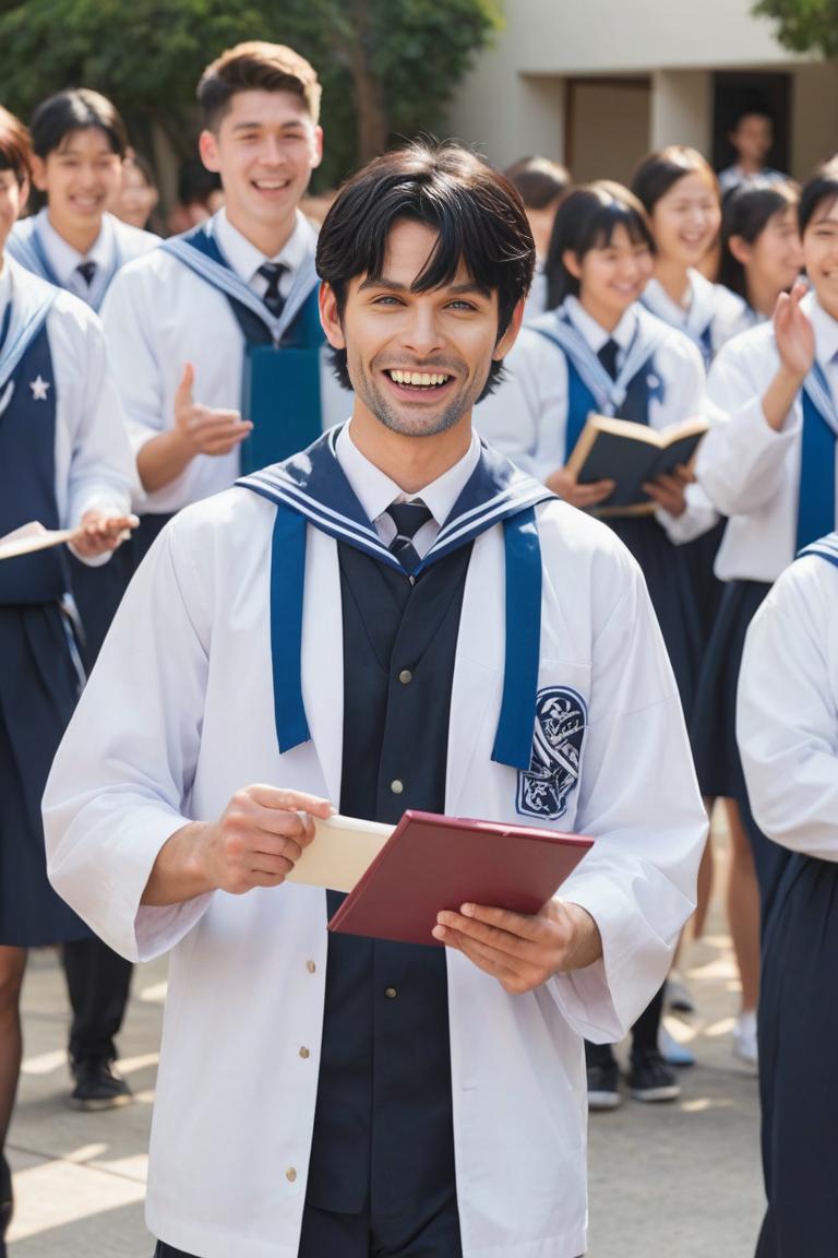 Photify AI prompt preview for Sailor Style Yearbook pack - 240 - 2025-05-09T06:58:02.916Z