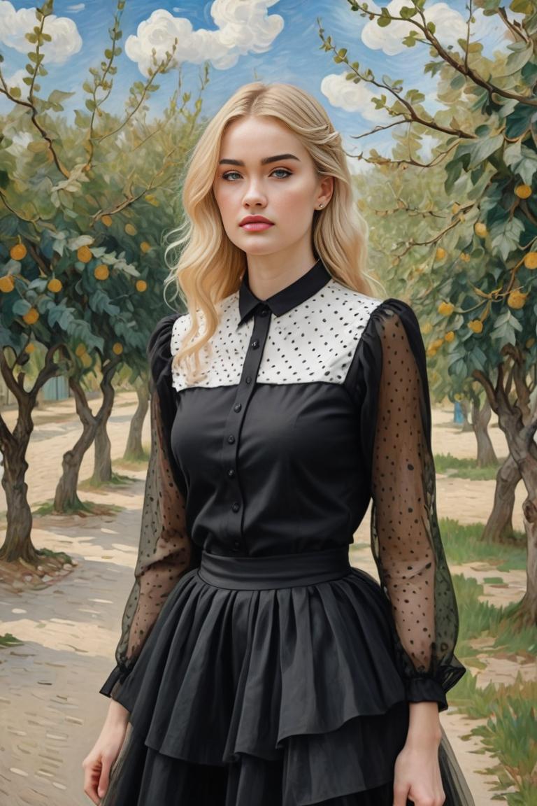 Photify AI prompt preview for Moda Van Gogh 👗 pack - 240 - 2025-05-09T07:40:13.944Z