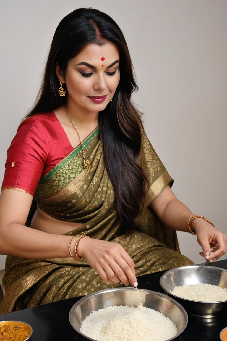 Photify AI prompt preview for Bengali Woman (festive Season) pack - 240 - 2025-05-09T06:15:26.349Z