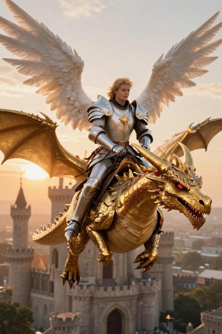 Photify AI prompt preview for Angel Knight Ride pack - 240 - 2026-04-12T22:45:16.422Z