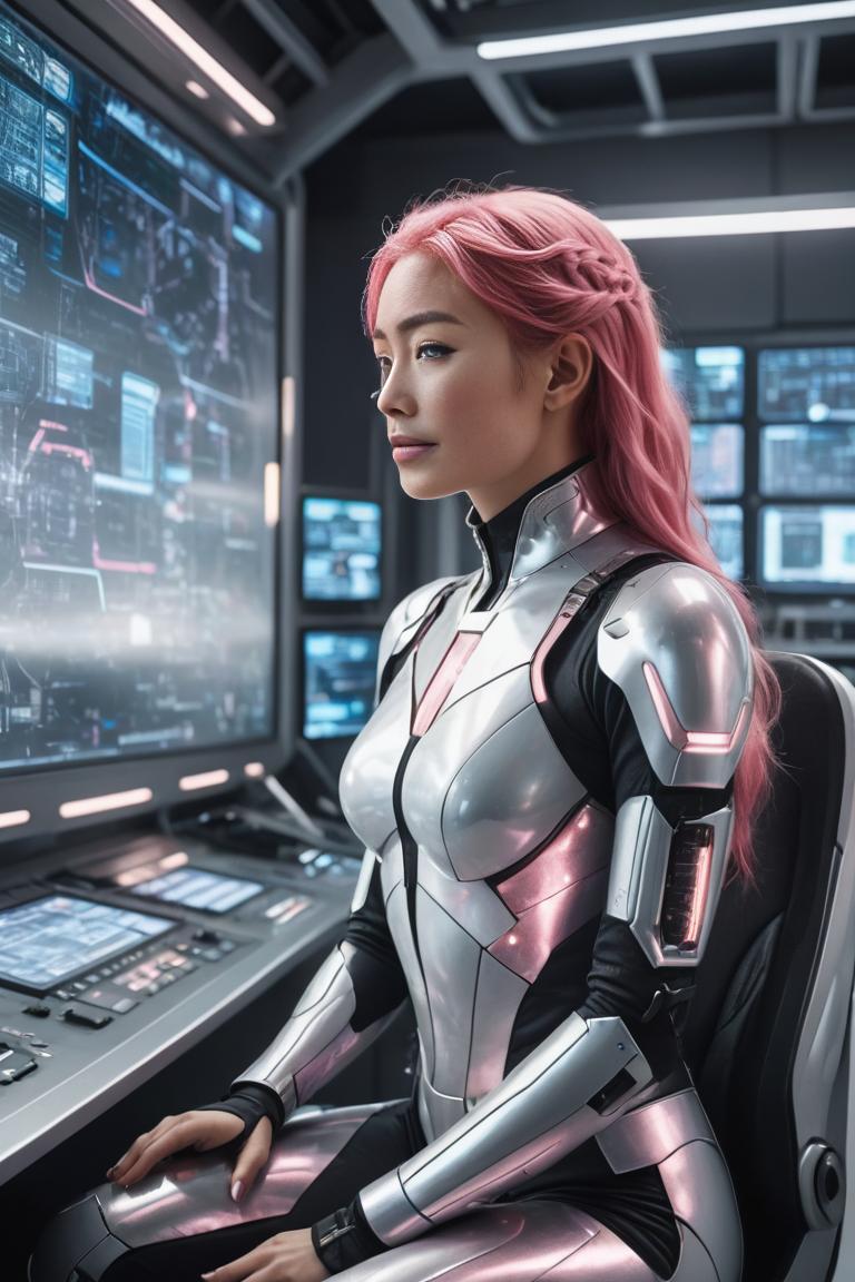 Photify AI prompt preview for Electric Heroine pack - 240 - 2025-04-27T05:38:42.349Z