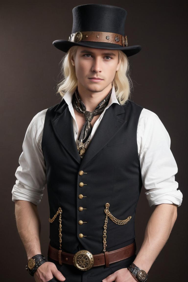 Photify AI prompt preview for Steampunk Outfit pack - 240 - 2025-05-09T04:57:34.894Z