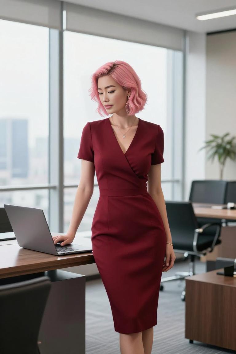 Photify AI prompt preview for Curvy Red Elegance pack - 240 - 2026-01-17T06:24:49.648Z