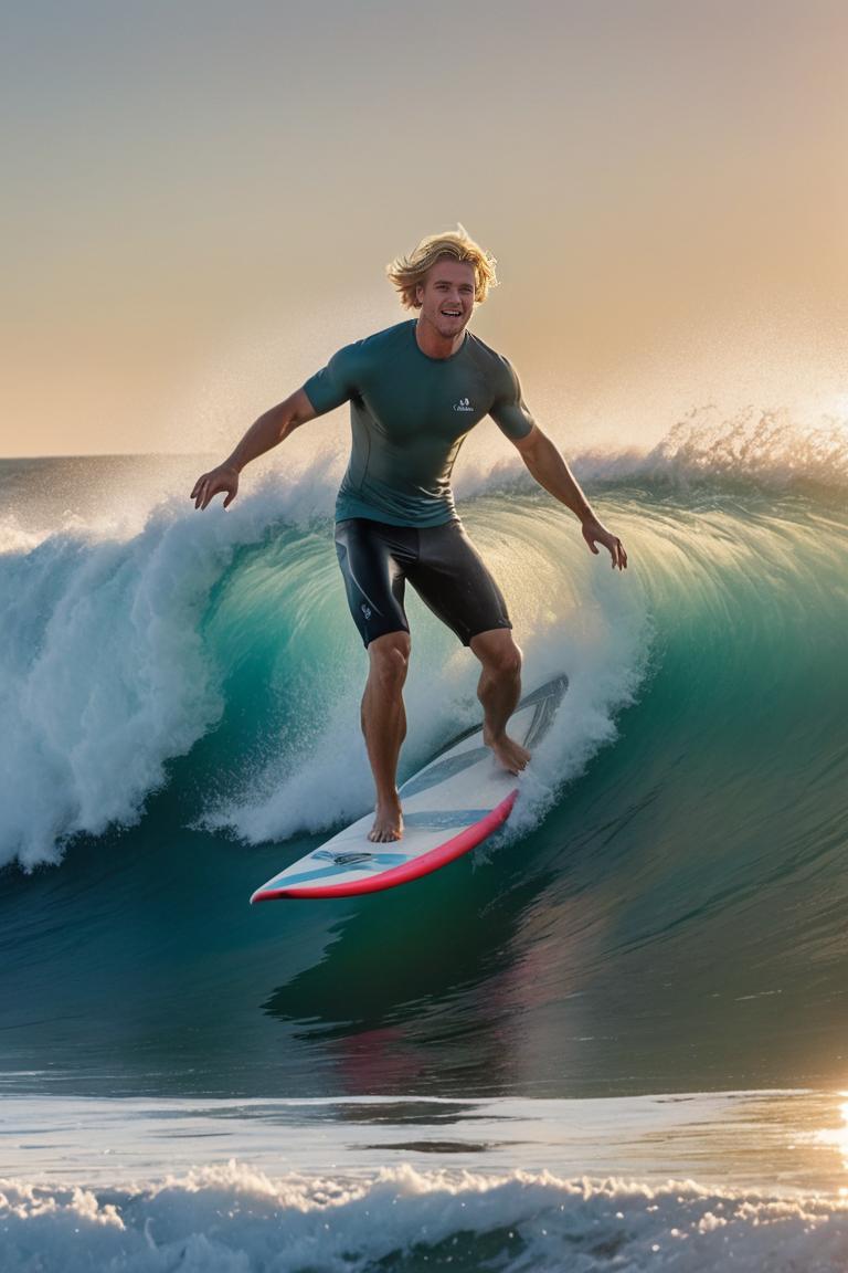 Photify AI prompt preview for Surfing pack - 240 - 2025-04-28T02:33:02.695Z
