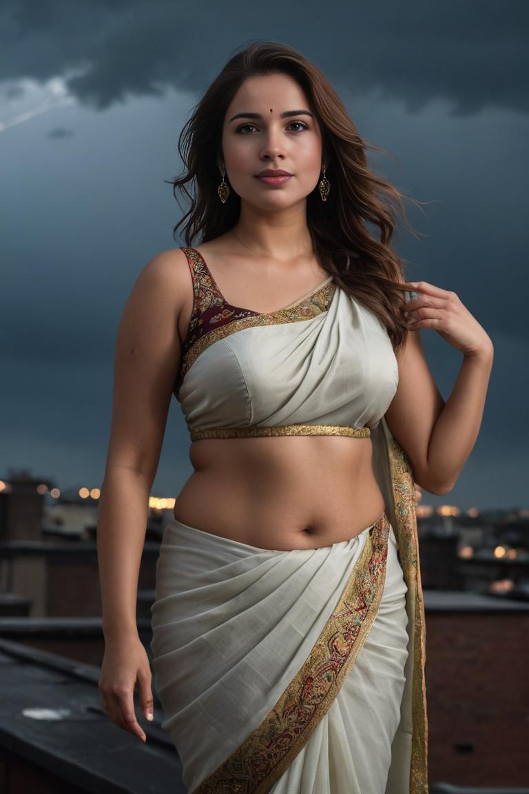 Photify AI prompt preview for Bbw Muse In Saree pack - 240 - 2025-05-31T00:17:16.571Z