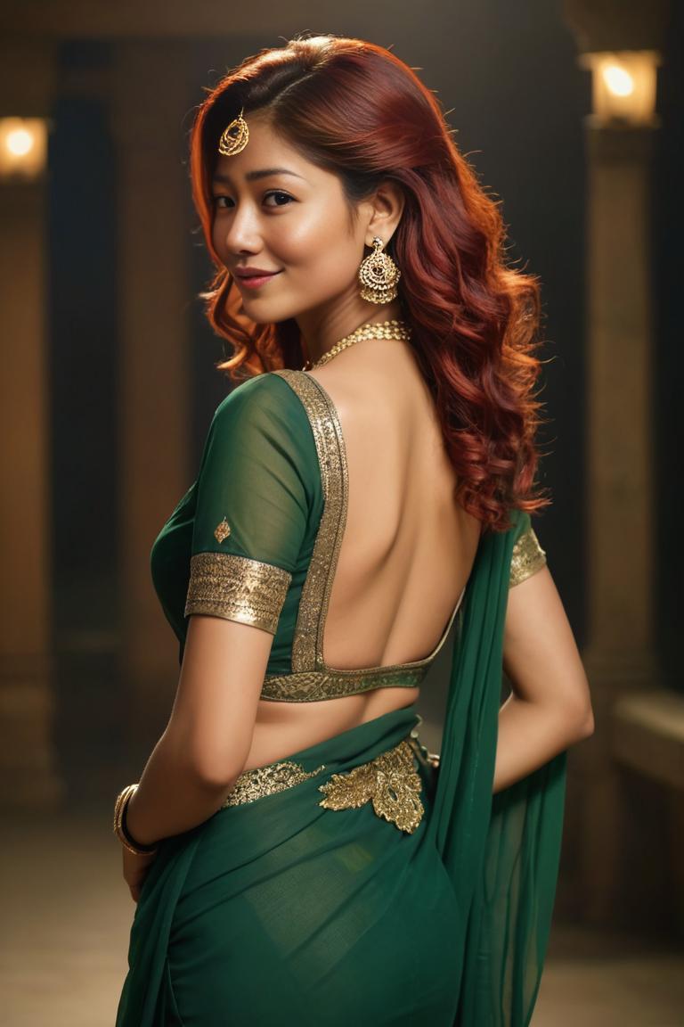 Photify AI prompt preview for Saree Flirty pack - 240 - 2025-05-09T04:33:58.119Z