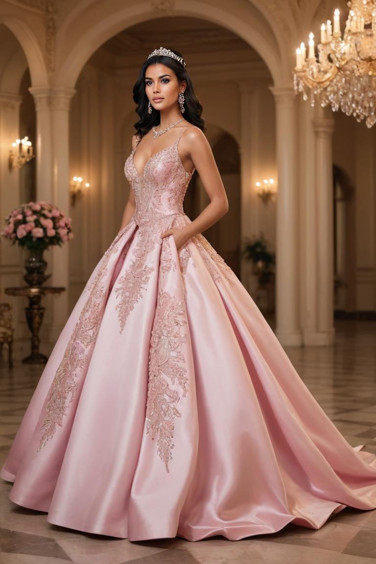 Photify AI prompt preview for Princess Dress pack - 240 - 2025-04-26T20:11:37.282Z