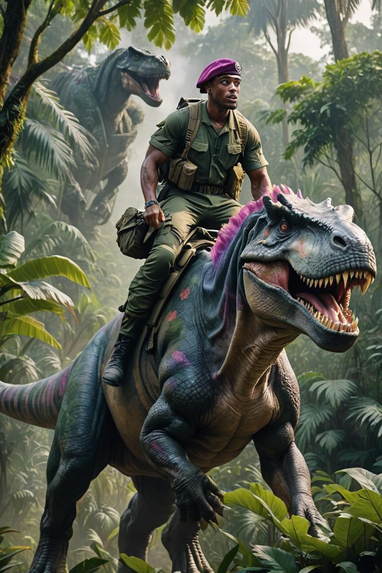 Photify AI prompt preview for Dino Rider pack - 240 - 2025-11-09T06:26:26.565Z