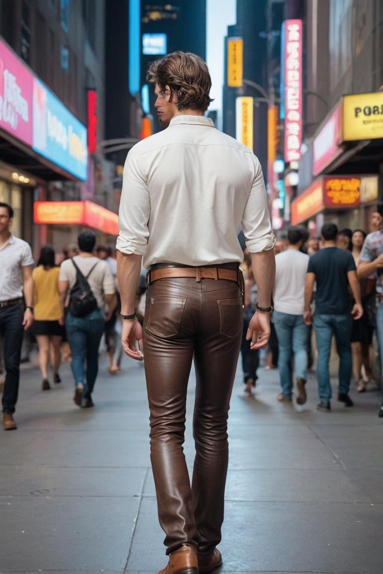 Photify AI prompt preview for Leather Cowboy Vibes pack - 240 - 2025-07-20T10:45:31.073Z