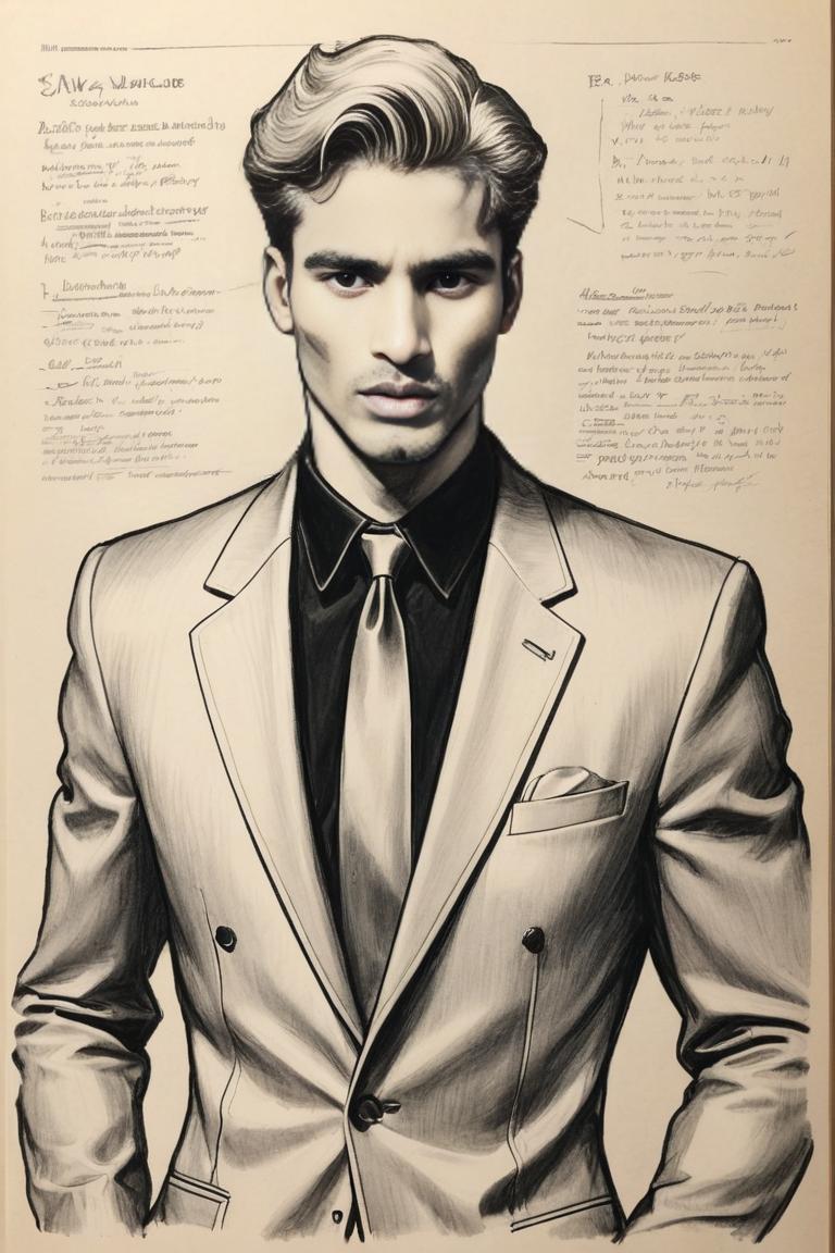 Photify AI prompt preview for Art Deco Male pack - 240 - 2025-05-31T00:32:36.956Z