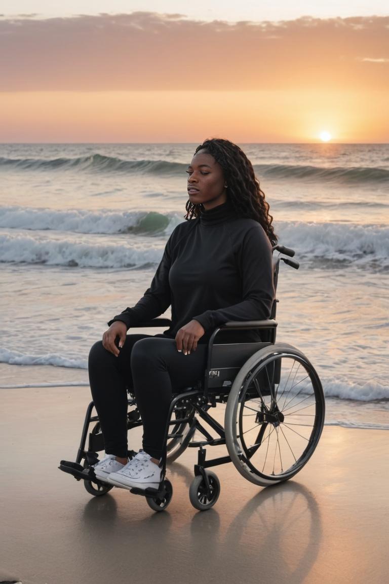 Photify AI prompt preview for Wheelchair Chic pack - 240 - 2025-05-09T08:15:44.906Z